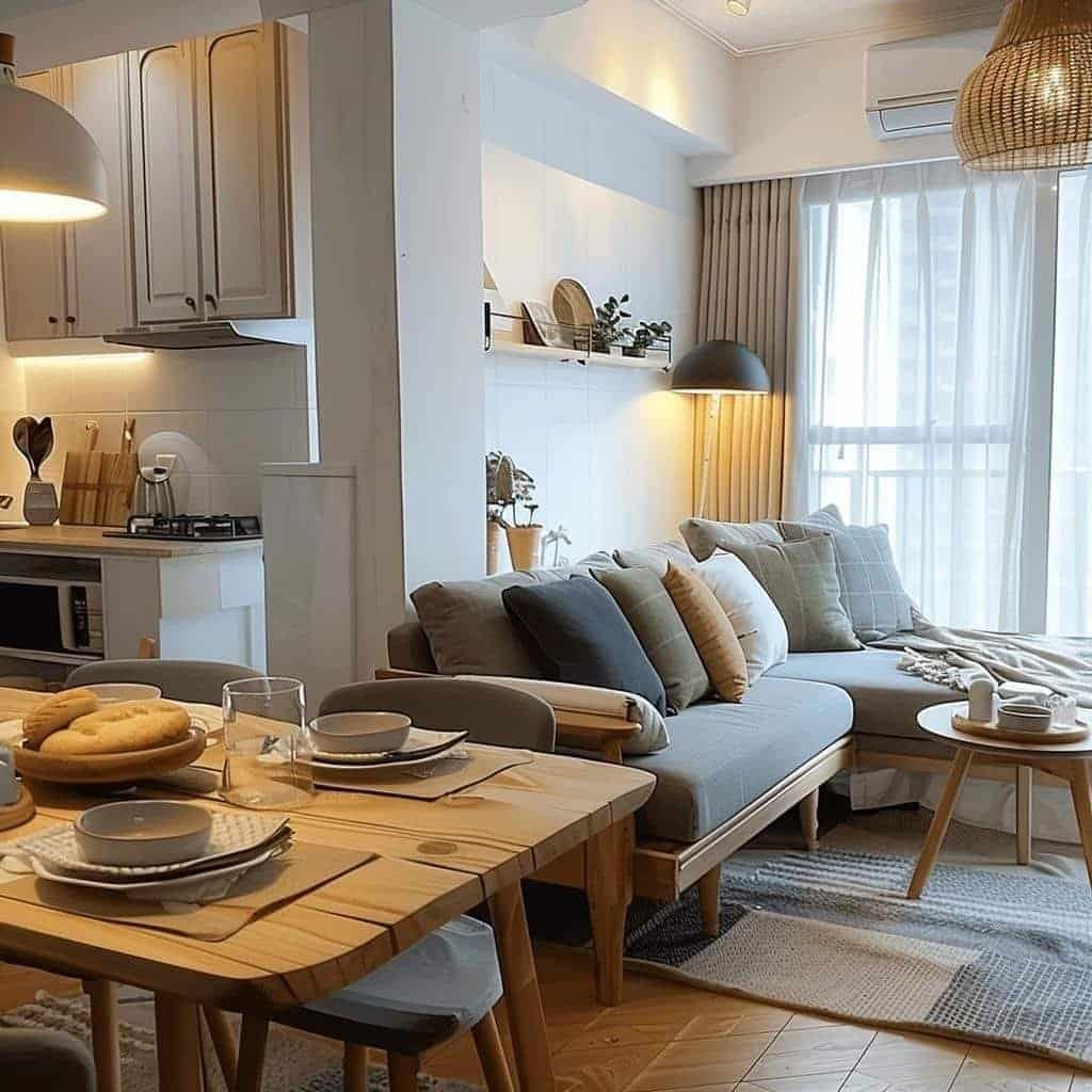 Sala de Jantar Apartamento Pequeno: Maximizando a Área Disponível