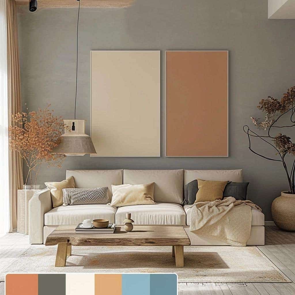 ideias de cores para sala de estar