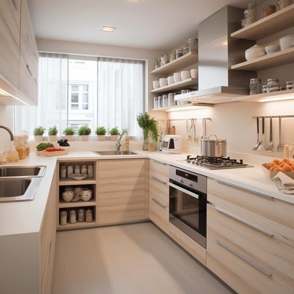 Cozinha Em L: 5 Dicas Para Maximizar Espaço E Funcionalidade.