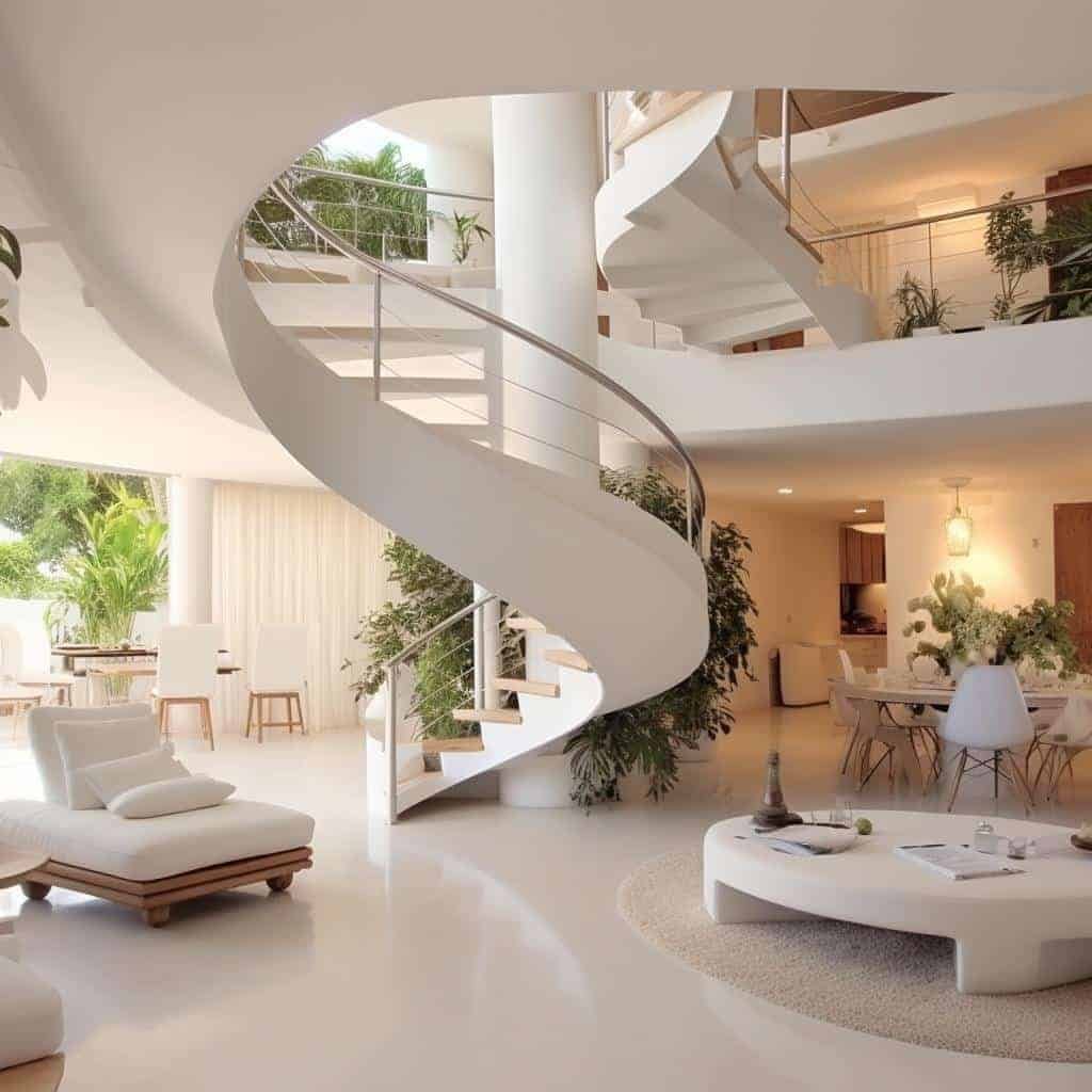 Escadas Caracol: 5 Situações Ideais Para Incorporar Em Sua Casa.
