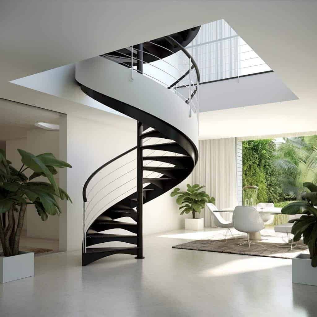 Escadas Caracol: 5 Situações Ideais Para Incorporar Em Sua Casa.