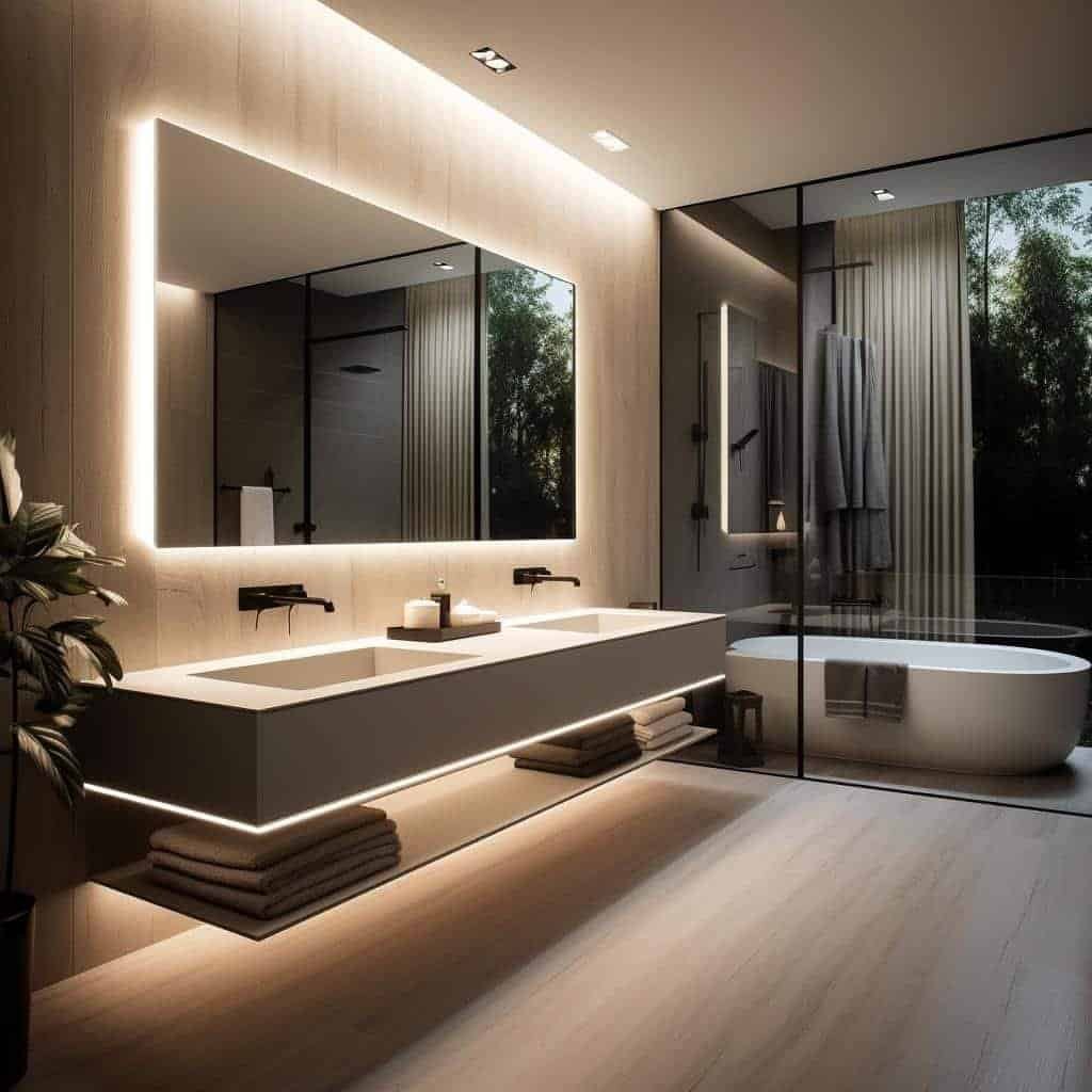 Espelho No Banheiro: 5 Dicas De Tamanhos E Posicionamento Ideais.