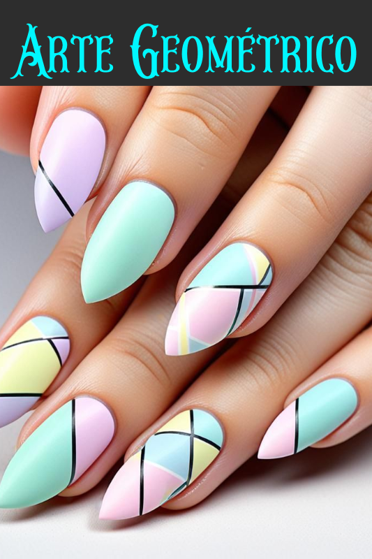Ideas modernas para desenhos de unhas